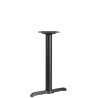 Flash Furniture 5'' x 22'' Restaurant Table T-Base with 3'' Table Height Column XU-T0522-GG